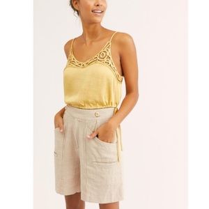 Aloha linen shorts Free people